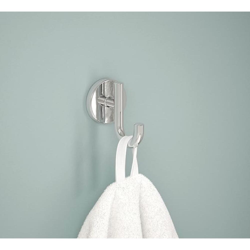 Delta Single Towel Hook for Bathroom or Kitchen Stainless Steel- Polished Chrome